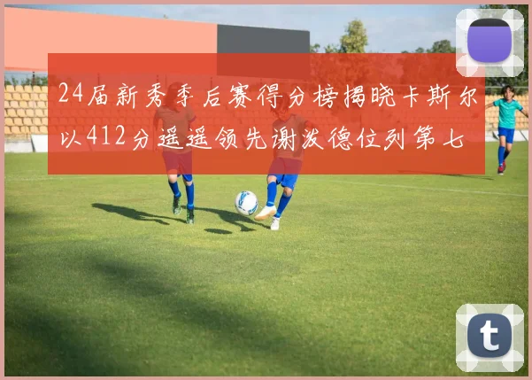 24届新秀季后赛得分榜揭晓卡斯尔以412分遥遥领先谢泼德位列第七